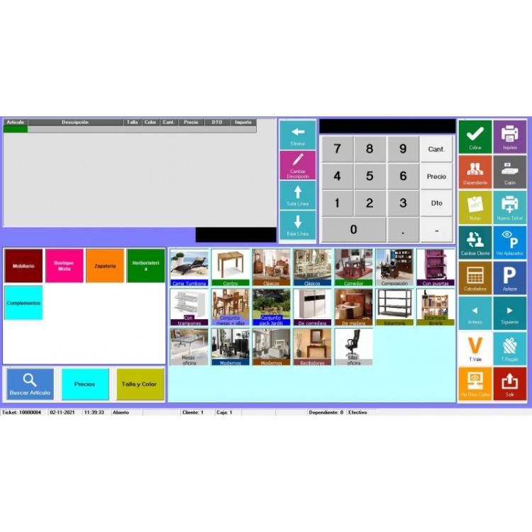 Doscar - TPV Comercio Version Completa Licencia Electronica