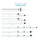 TooQ - TQAPOLO-750SP unidad de fuente de alimentación 750 W 20+4 pin ATX ATX Negro