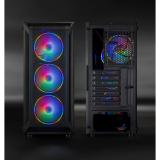 TooQ - Caja Semitorre Gaming Ragnärok, Negra