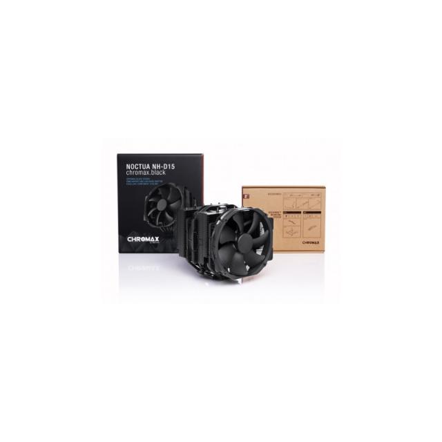 Noctua - NH-D15 CH.BK sistema de refrigeración para ordenador Procesador Refrigerador de aire 14 cm Negro
