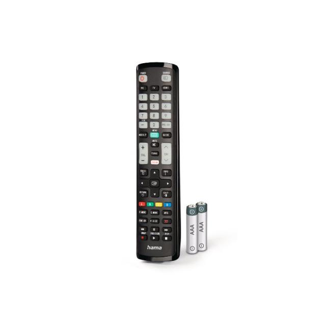 Hama - 00221060 mando a distancia IR inalámbrico TV Botones