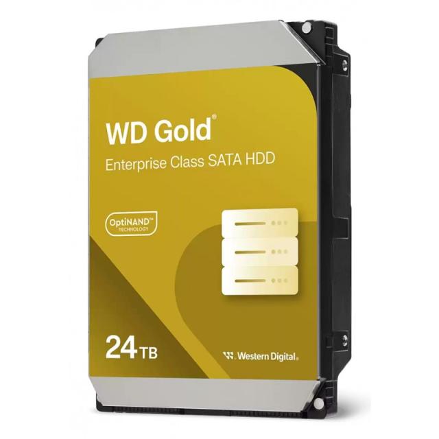 Western Digital - Gold WD242KRYZ disco duro interno 24 TB 7200 RPM 512 MB 3.5" Serial ATA III