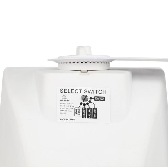 LD Systems - Contractor CWMS 52 W 100 V De 2 vías Blanco Alámbrico 30 W