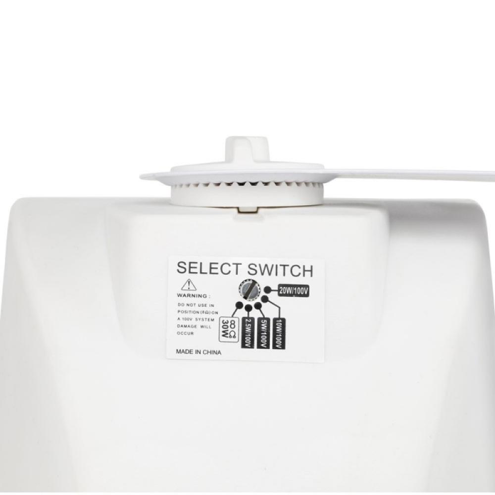 LD Systems - Contractor CWMS 52 W 100 V De 2 vías Blanco Alámbrico 30 W