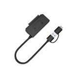 Conceptronic - ABBY21B cambiador de género para cable USB Type-A SATA 22-pin Negro