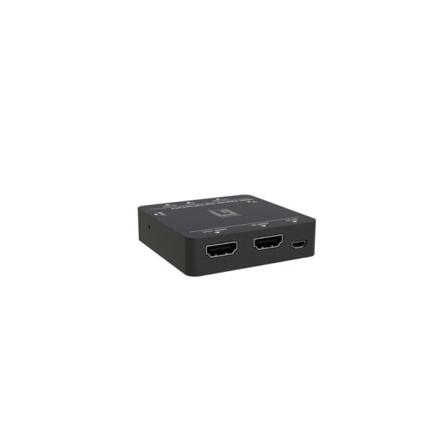 LevelOne - HVE-9006 extensor audio/video Transmisor y receptor de señales AV Negro