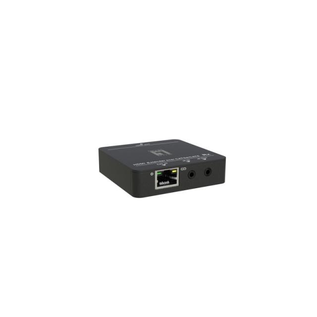 LevelOne - HVE-9006 extensor audio/video Transmisor y receptor de señales AV Negro
