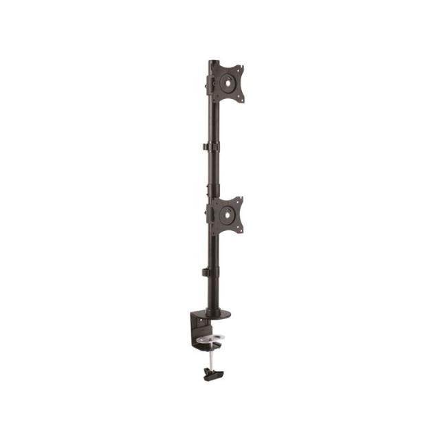 StarTech.com - Base de Soporte Vertical VESA Ajustable para Dos Monitores de hasta 27 Pulgadas