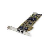StarTech.com - Tarjeta Adaptador de Red PoE/PSE PCI Express PCIe Gigabit Ethernet con 2 Puertos RJ45