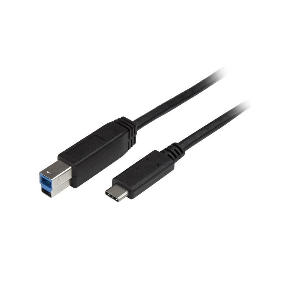 StarTech.com - Cable Adaptador de 2m USB Tipo C a USB B USB 3.0 (5Gbps) - Cable de Impresora USB C a USB Tipo B