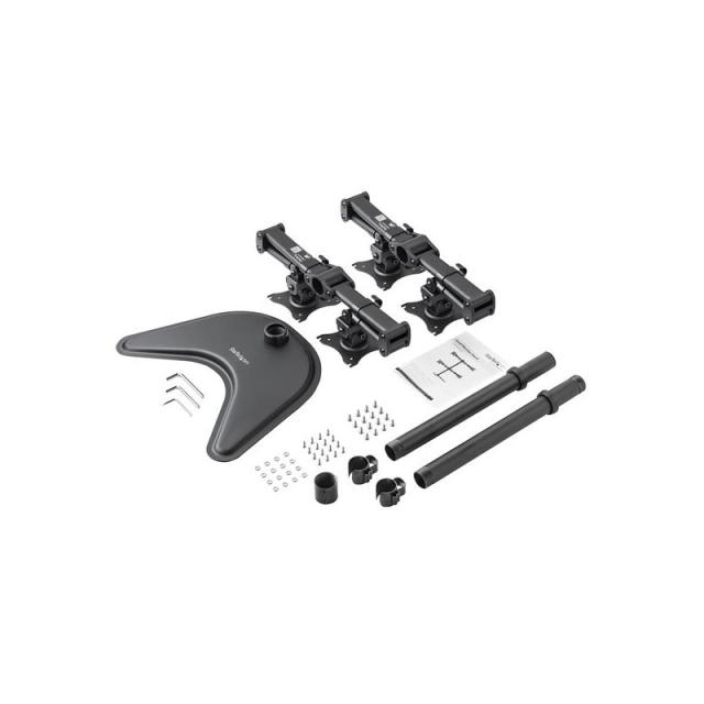 StarTech.com - Base de Soporte Ajustable VESA para 4 Monitores de hasta 27 Pulgadas