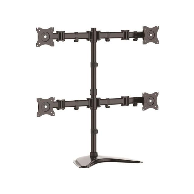 StarTech.com - Base de Soporte Ajustable VESA para 4 Monitores de hasta 27 Pulgadas