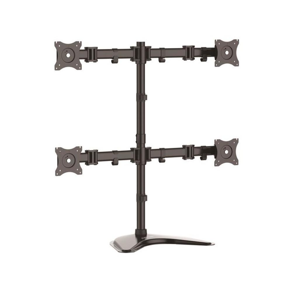StarTech.com - Base de Soporte Ajustable VESA para 4 Monitores de hasta 27 Pulgadas
