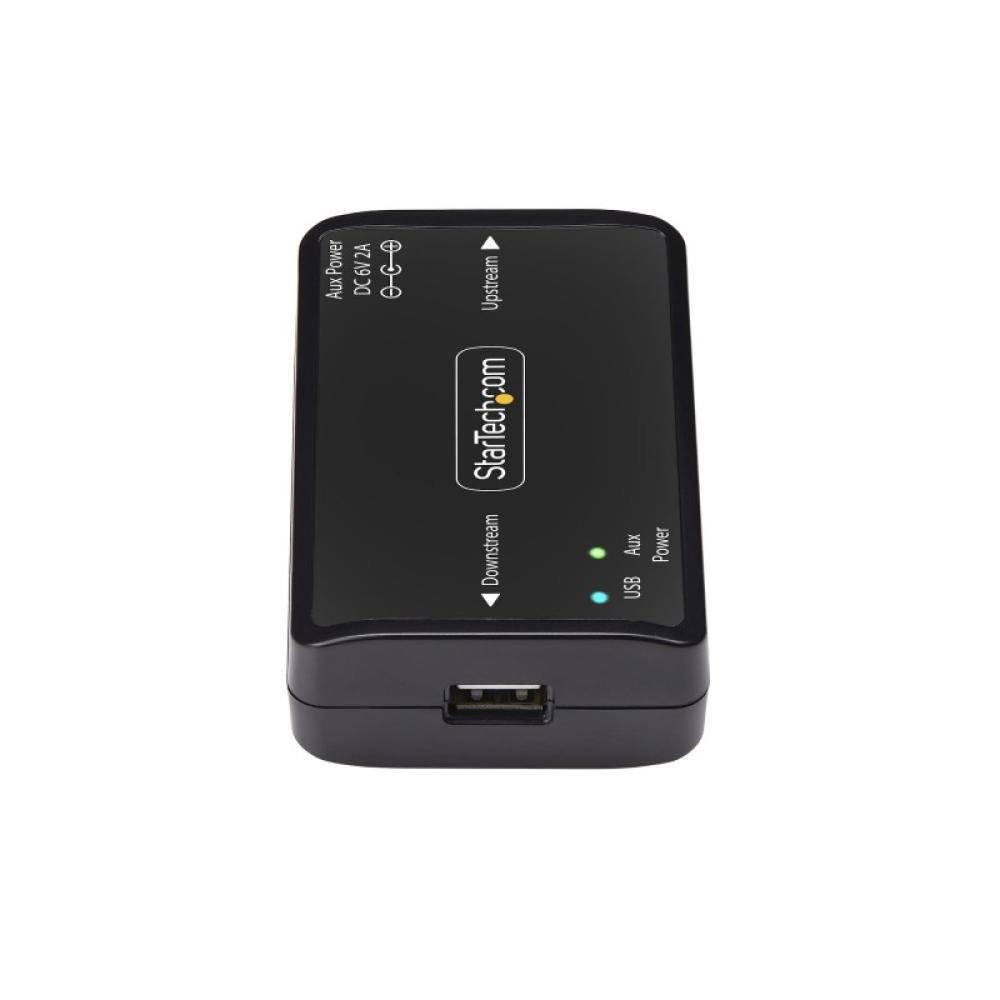 StarTech.com - Aislador Galvánico USB de hasta 6KV - Aislador de Ruido Eléctrico - Filtro de Corriente Eléctrica - IP40 - Montaj