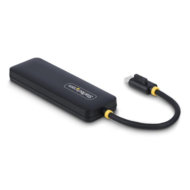 StarTech.com - Hub USB-C de 4 Puertos - Ladrón USB Tipo C a 4 Puertos USB-A - Alimentado por el Bus - USB 3.0 de 5Gbps - Hub Por