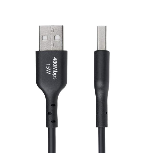 StarTech.com - Cable Cargador USB-A a USB-C de 1m - Cable Adaptador USB-A a USB Tipo C - 3A - Cable de Carga y Sinc - USB2AC1MNC