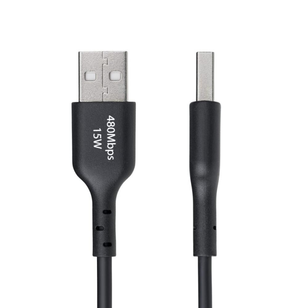 StarTech.com - Cable Cargador USB-A a USB-C de 1m - Cable Adaptador USB-A a USB Tipo C - 3A - Cable de Carga y Sinc - USB2AC1MNC