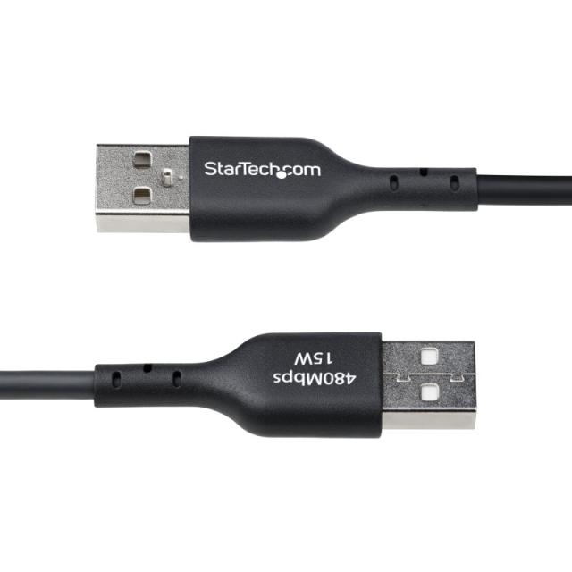 StarTech.com - Cable de Carga USB-A a USB-C de 2m - Cable de Carga USB Tipo C - Carga Rápida de 3A - Cable de Transferencia de D